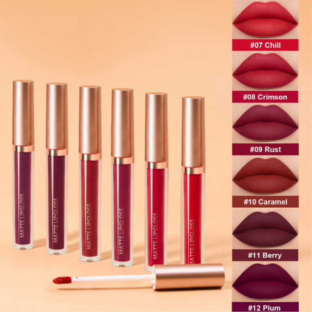 Non-Transfer Matte Lip Gloss Set – Collection B