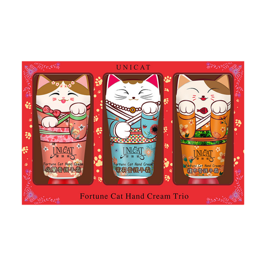 Fortune Cat Hand Cream Trio Gift Set