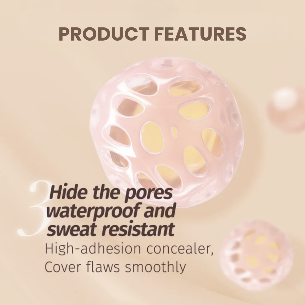 Moisturizing Three-Color Concealer Palette #02 Panda Eyes