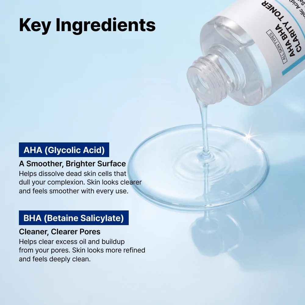 NIDA AHA BHA Clarity Toner - 150ml