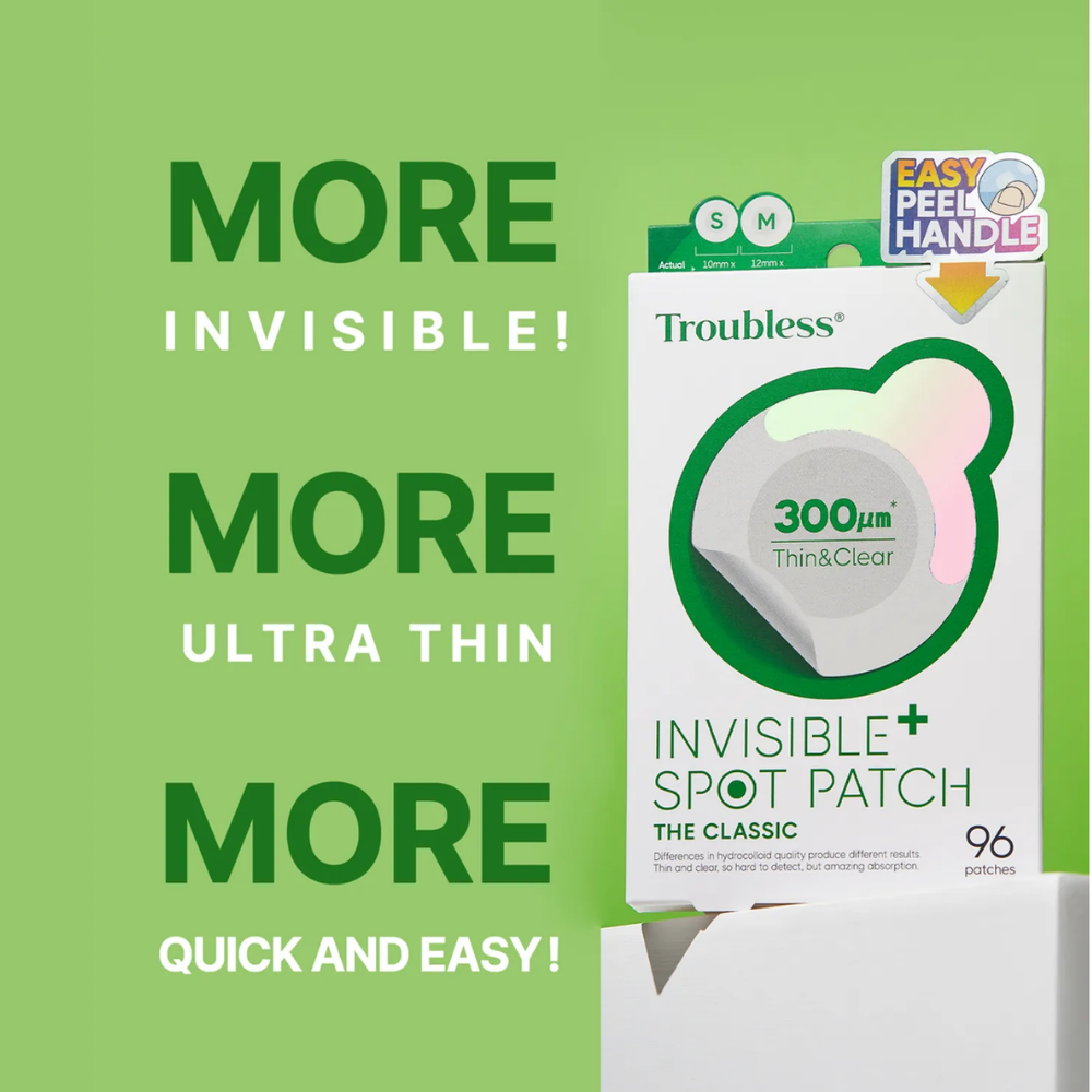 Troubless The Classic Invisible Spot Patch - 96 patches