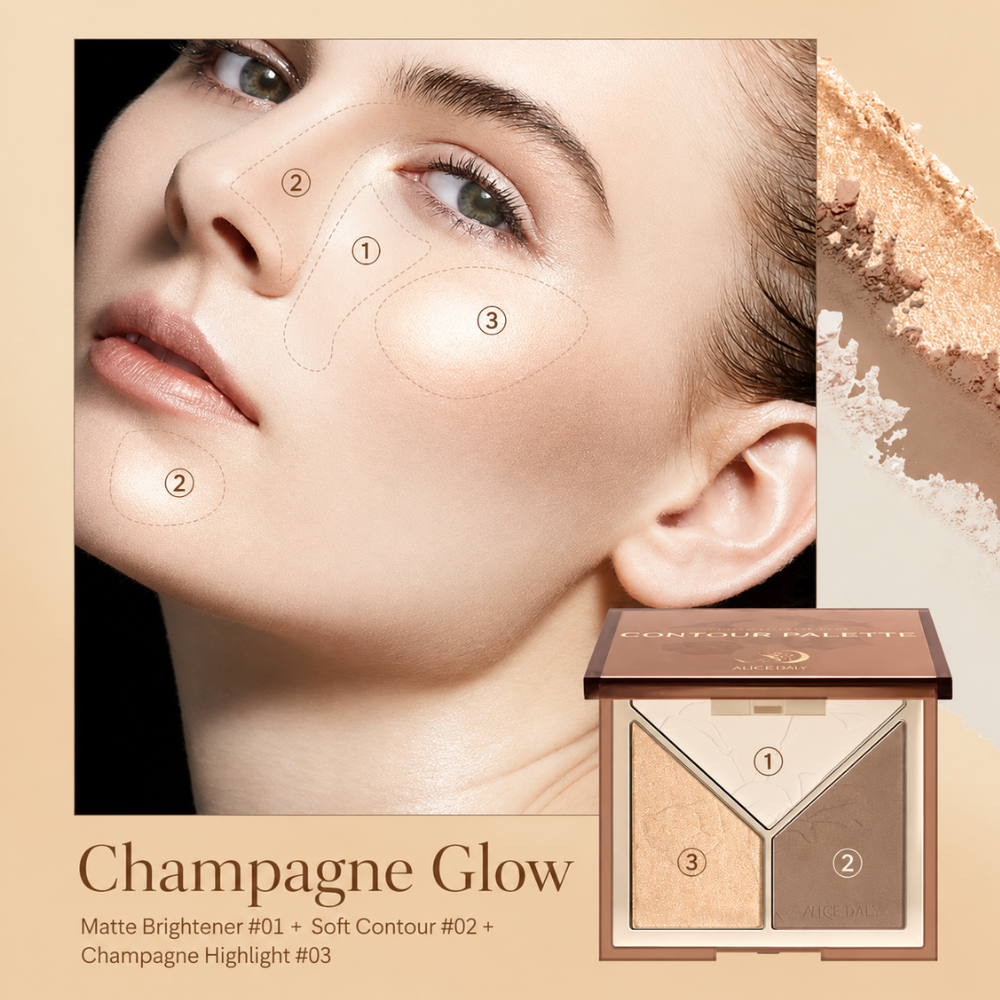 Artmiss Professional Contouring Palette #01 Champagne Gold