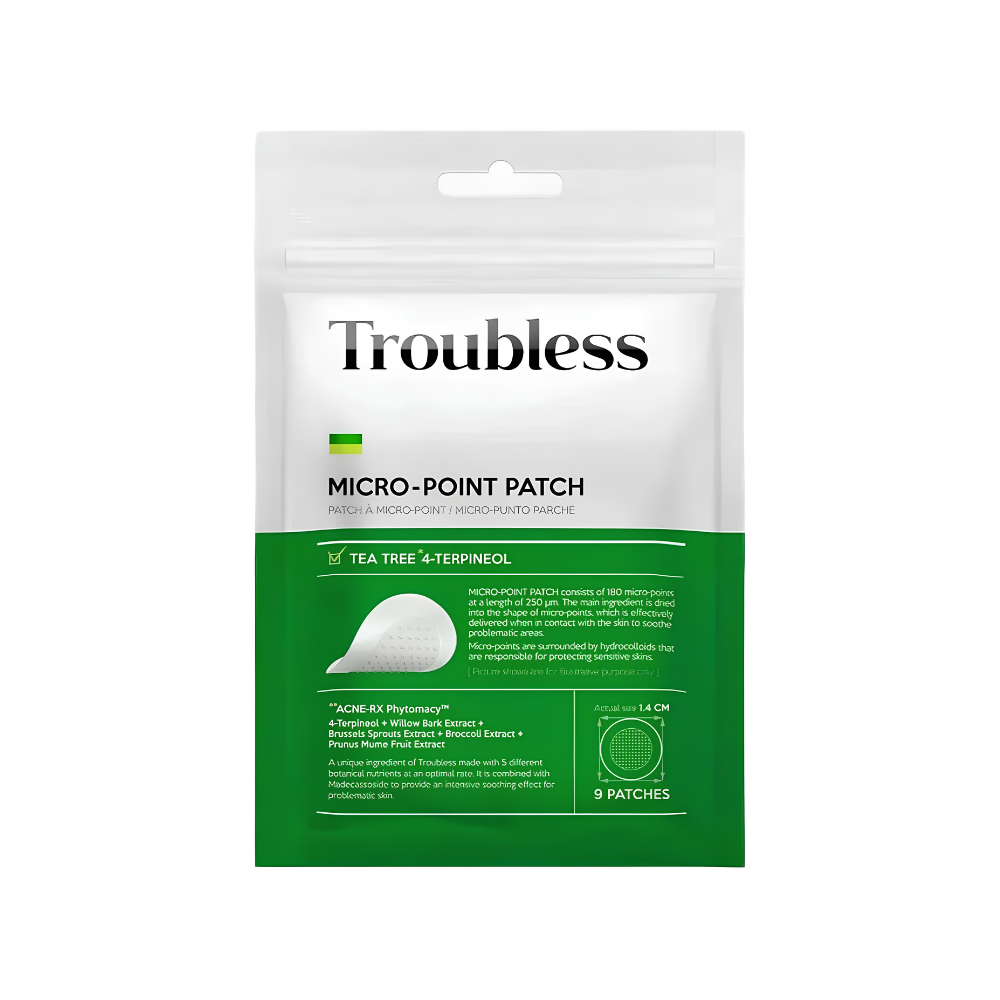 Troubless Premium Micro-Point Acne Patch - 9 Patches