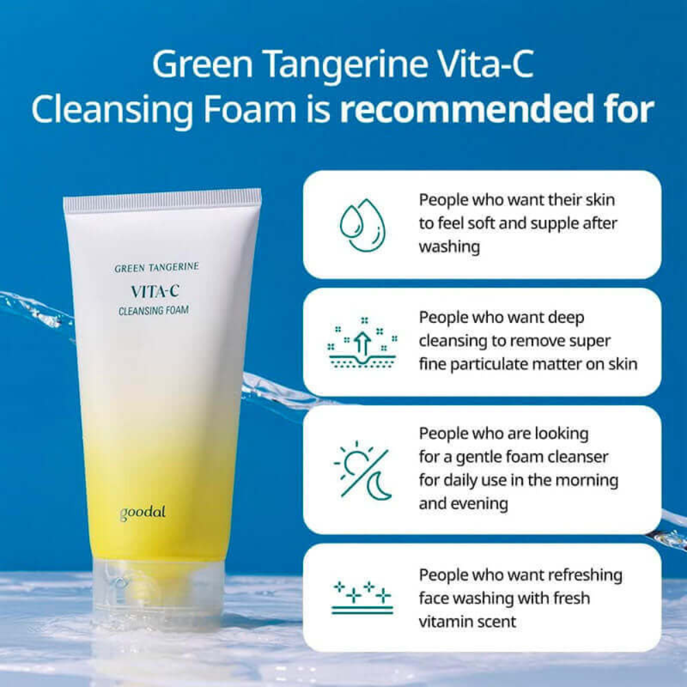 Tangerine Vita C Cleansing Foam 150ml