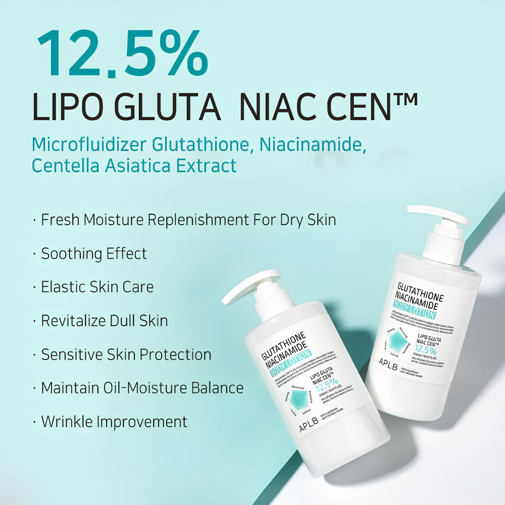 Glutathione Niacinamide Body Lotion 300ml