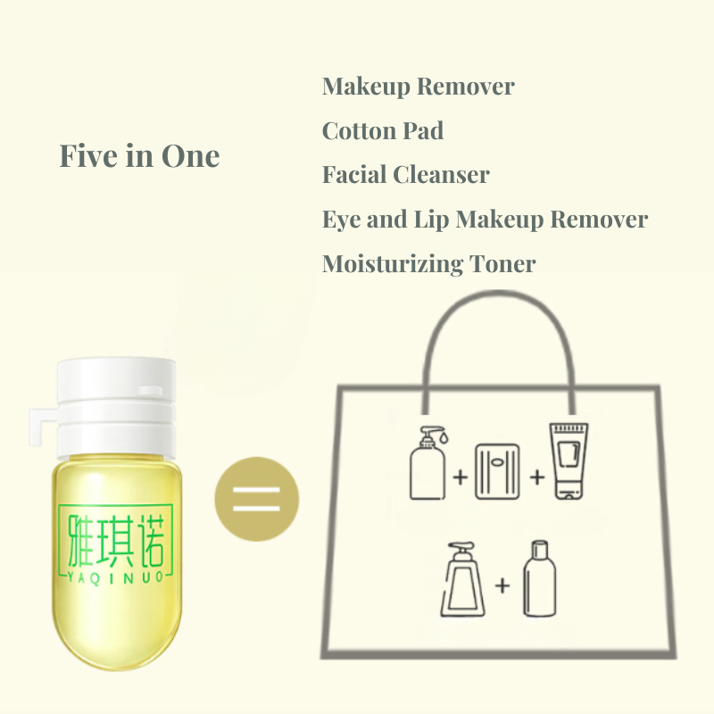 Disposable Moisturizing Makeup Remover Oil (10 pieces)