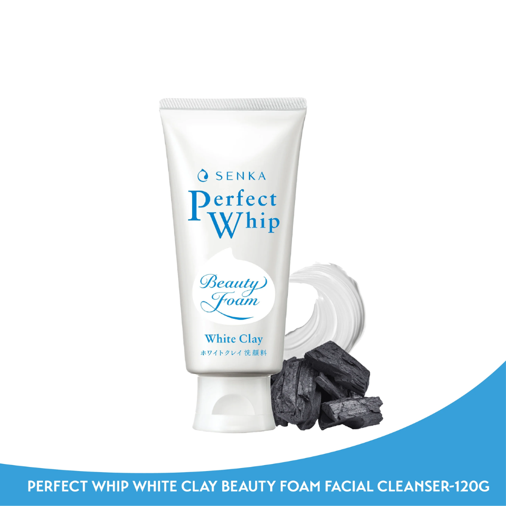 Senka Perfect White Clay Face Wash Foam