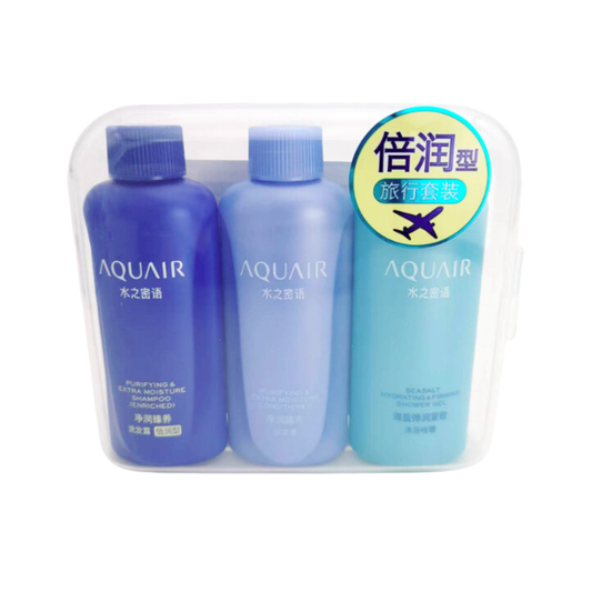 AQUAIR Hair and Body Care Travel Set (Moisturizing)