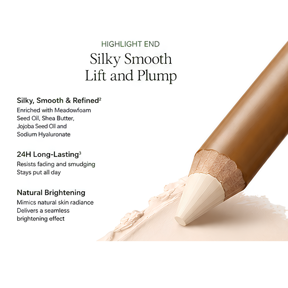 Contour & Highlight Duo Pencil #03 Champagne Gold + Cement Grey - 5g