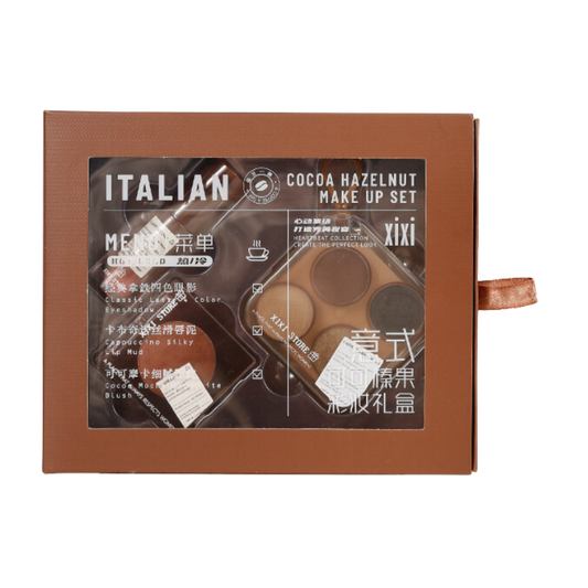 Italian Cocoa Hazelnut Makeup Gift Box