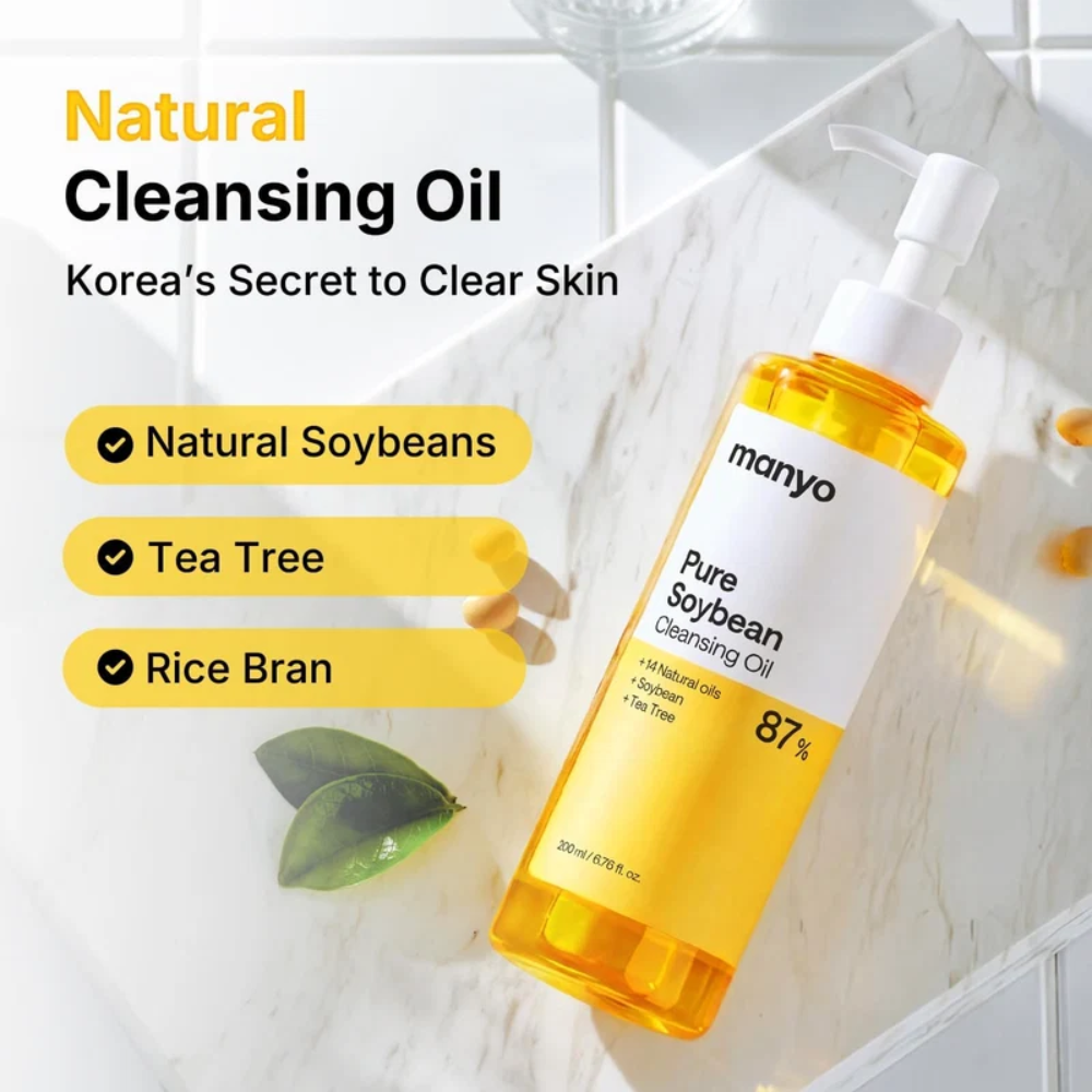 Pure Soybean Cleansing Oil 200ml