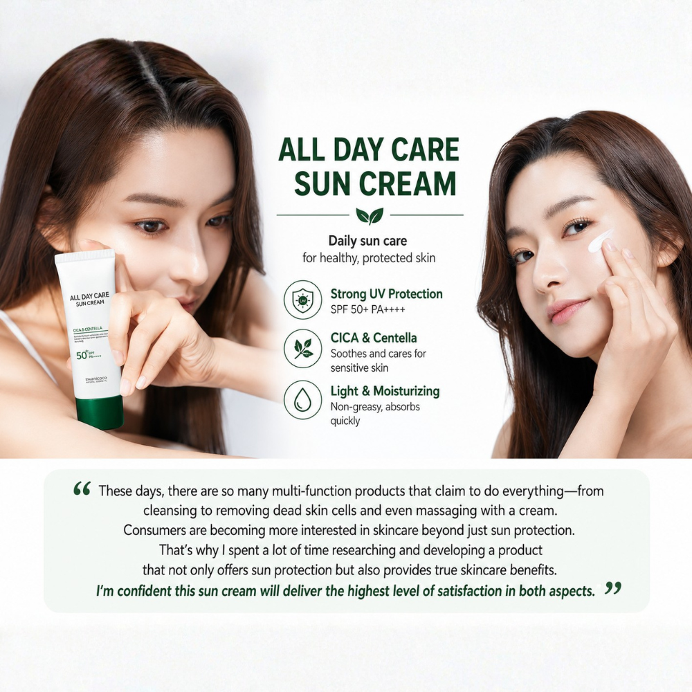 All Day Care Cica & Centella Suncream SPF50+   50ml
