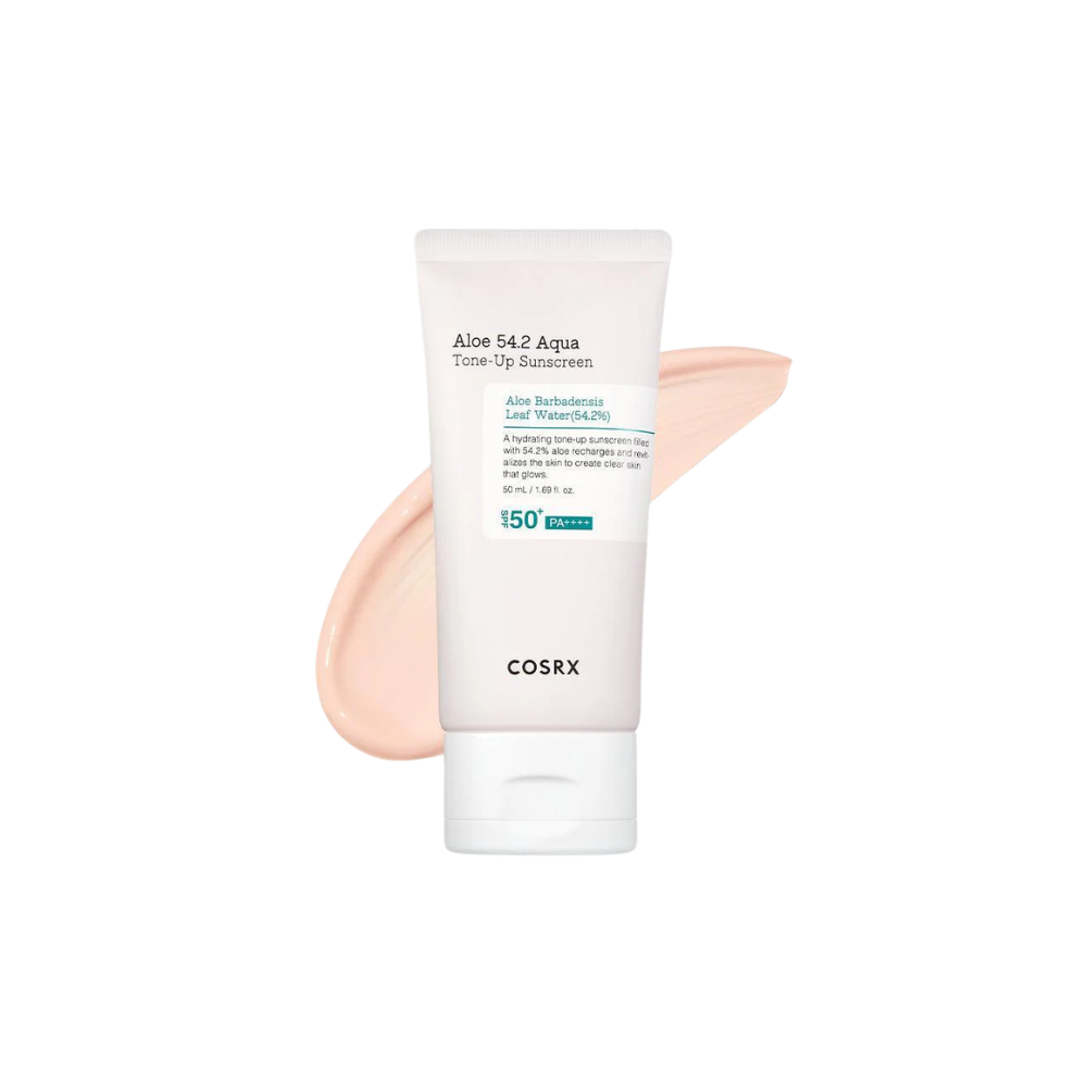 Aloe 54.2 Aqua Tone-Up Sun Cream SPF50+ Broad Spectrum 50ml