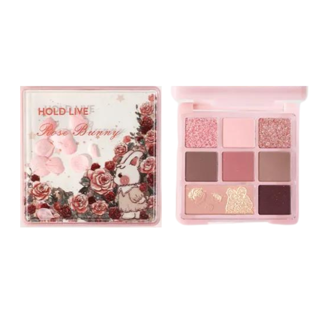 Petal Eyeshadow Series Seven-color Palette #Rabbit Garden