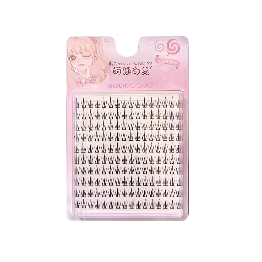Cluster Lashes #Little Flame (10 Rows)