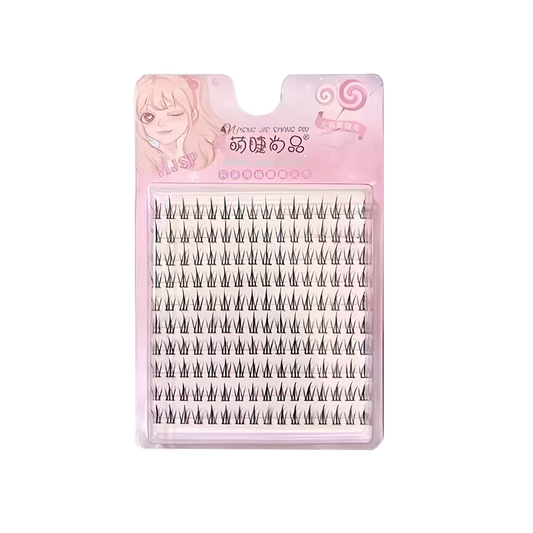 Cluster Lashes #Little Flame (10 Rows)