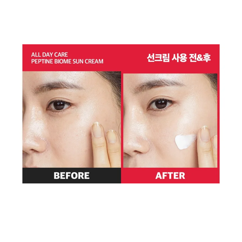 All Day Care Peptine Biome Suncream SPF48+ 50ml