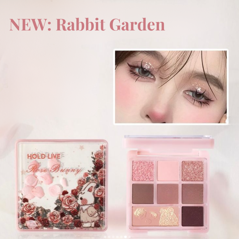 Petal Eyeshadow Series Seven-color Palette #Rabbit Garden