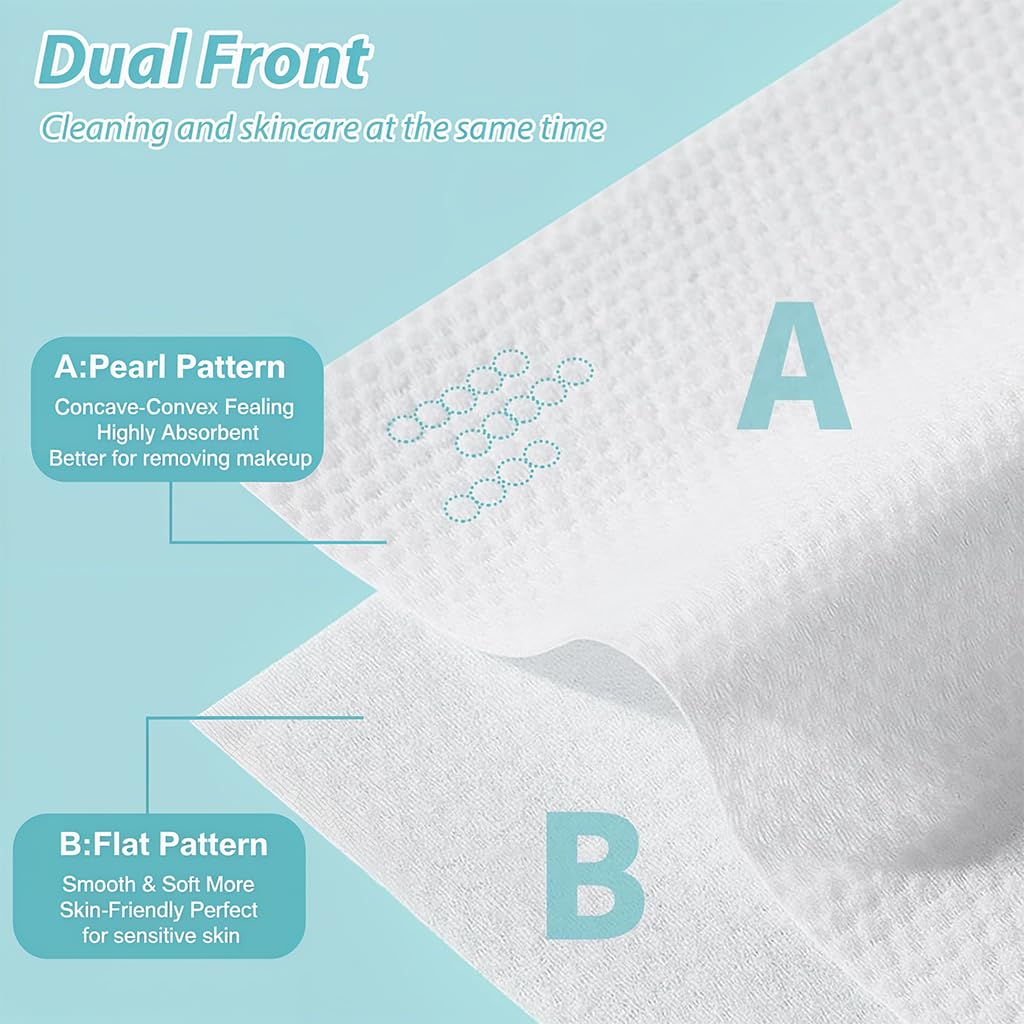 Extra Thick & Large Disposable Cotton Face Towel