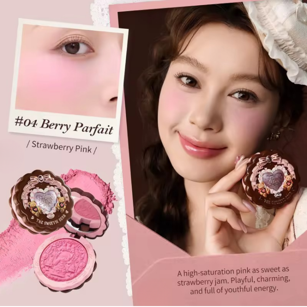 The Sweetie Bear Silk Satin Blush #04 Berry Parfait