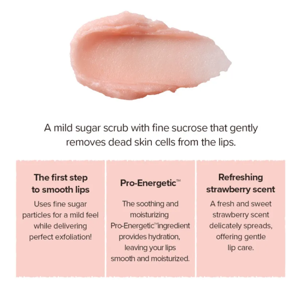 Strawberry Sugar Food Mask Lip Scrub 21ml
