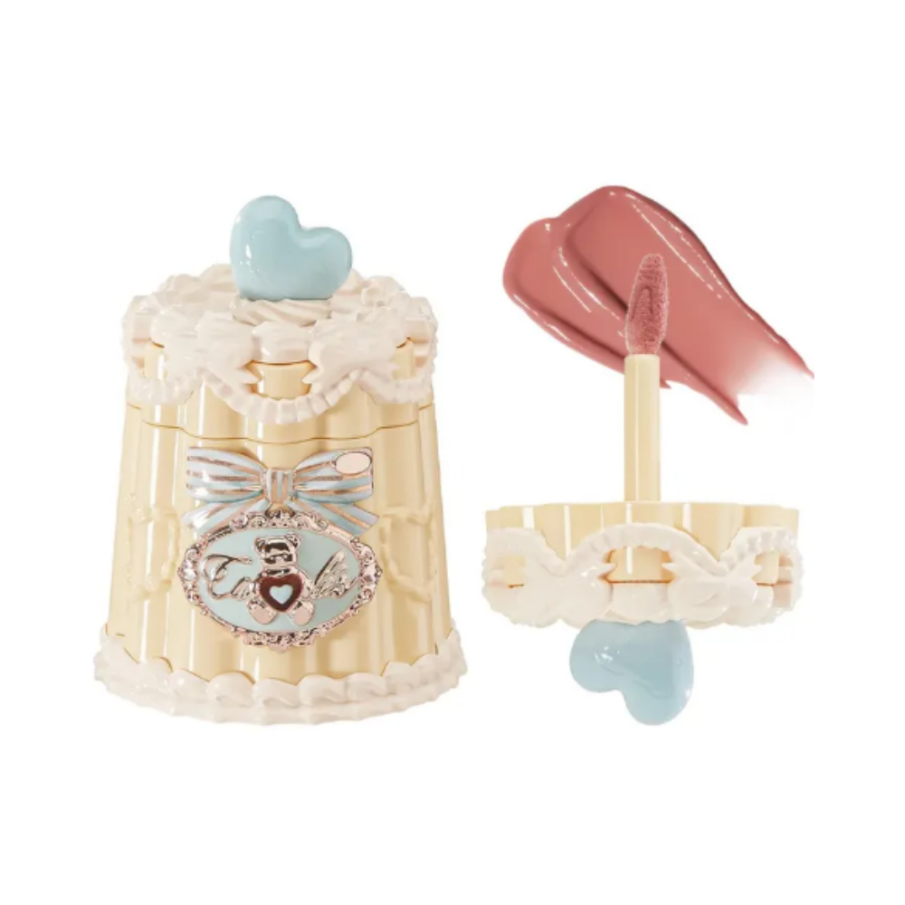 The Sweetie Bear Coating Lip Jelly #JE03 Peach Tea