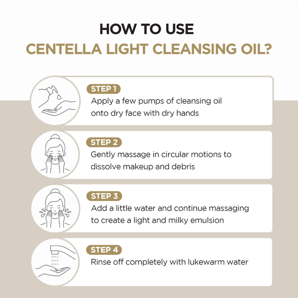 Mini Madagascar Centella Light Cleansing Oil 30ml