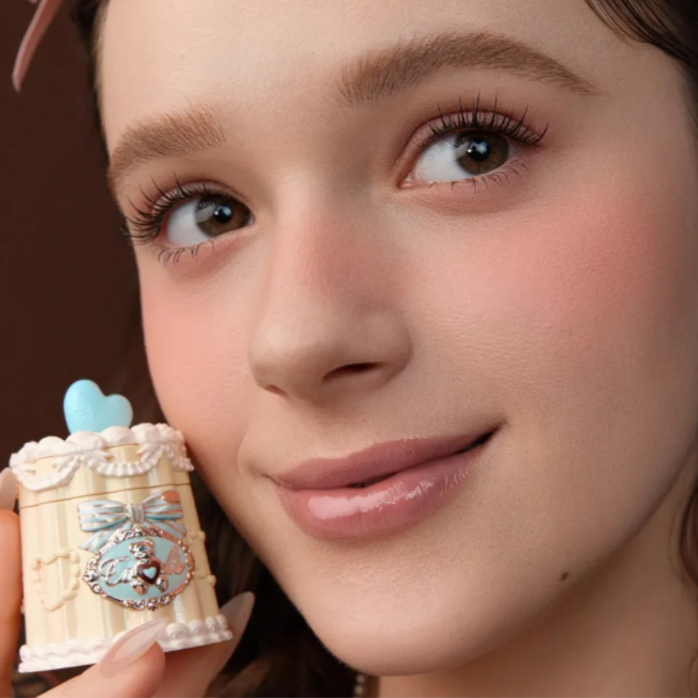 The Sweetie Bear Coating Lip Jelly #JE03 Peach Tea