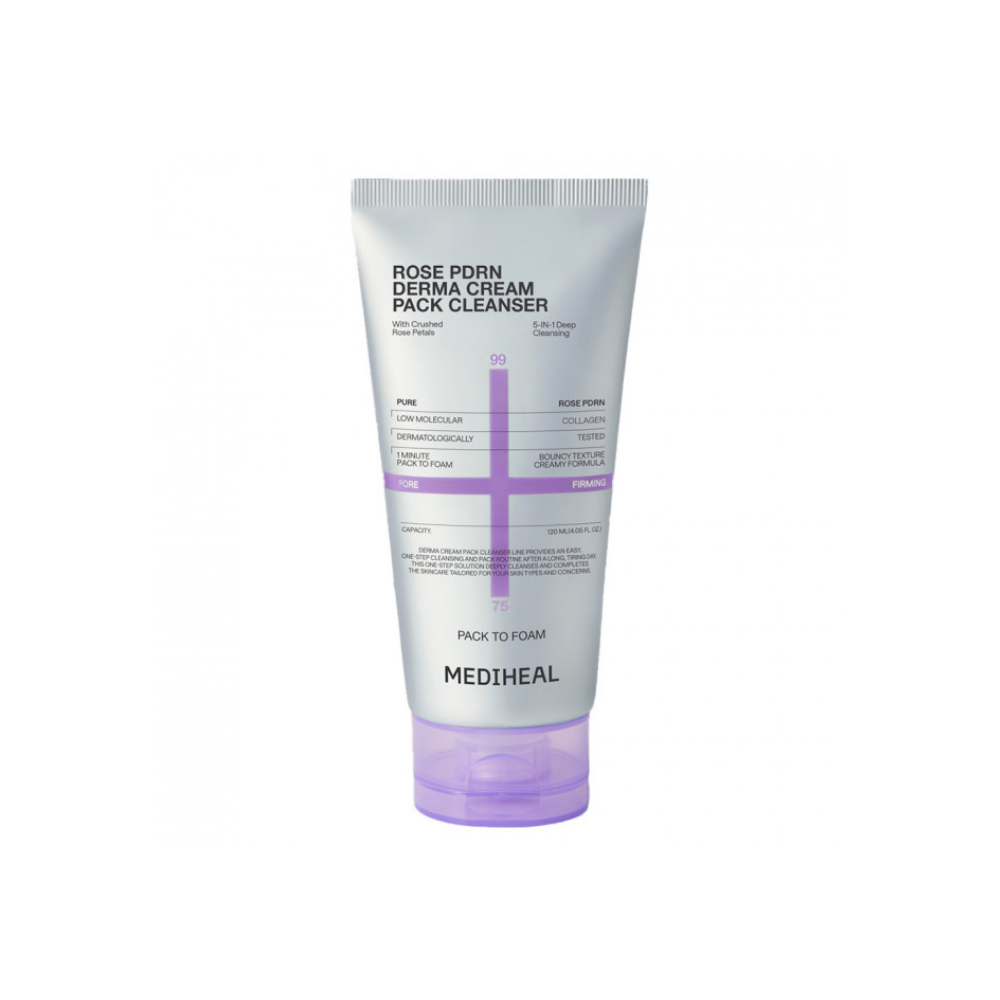 Rose PDRN Derma Cream Pack Cleanser