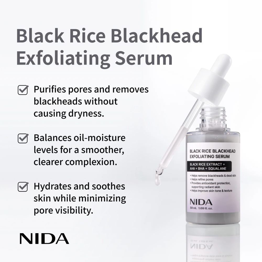 Black Rice Blackhead Exfoliating Serum