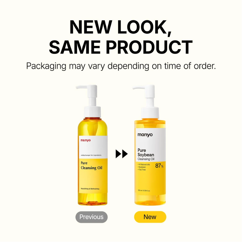 Pure Soybean Cleansing Oil 200ml