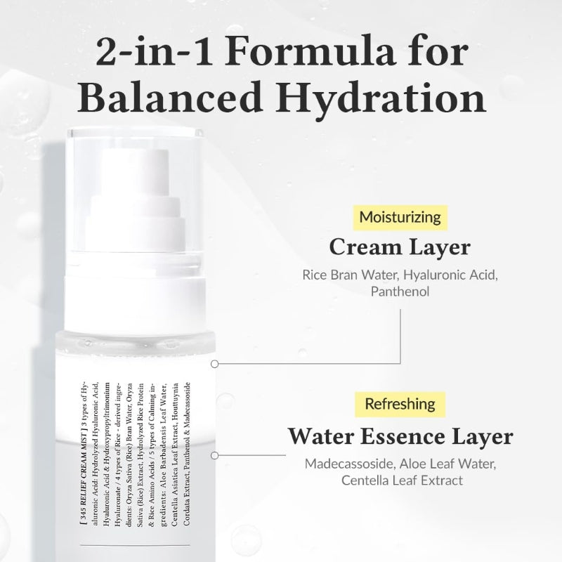 345 Relief Cream Mist 60ml
