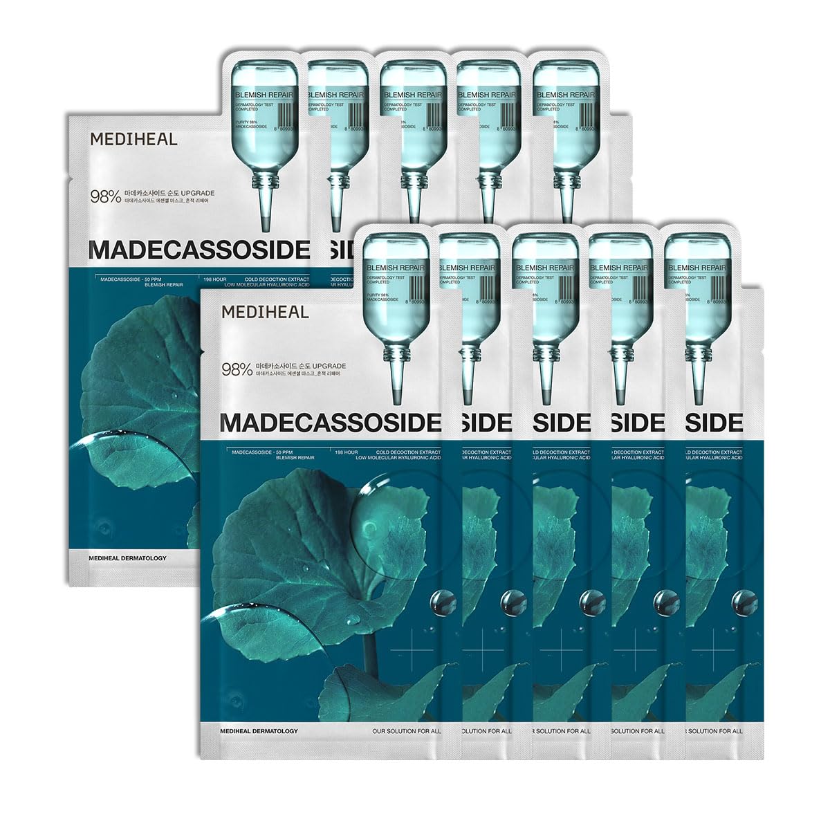 Madecassoside Essential Mask Pack - 10+1 Sheets