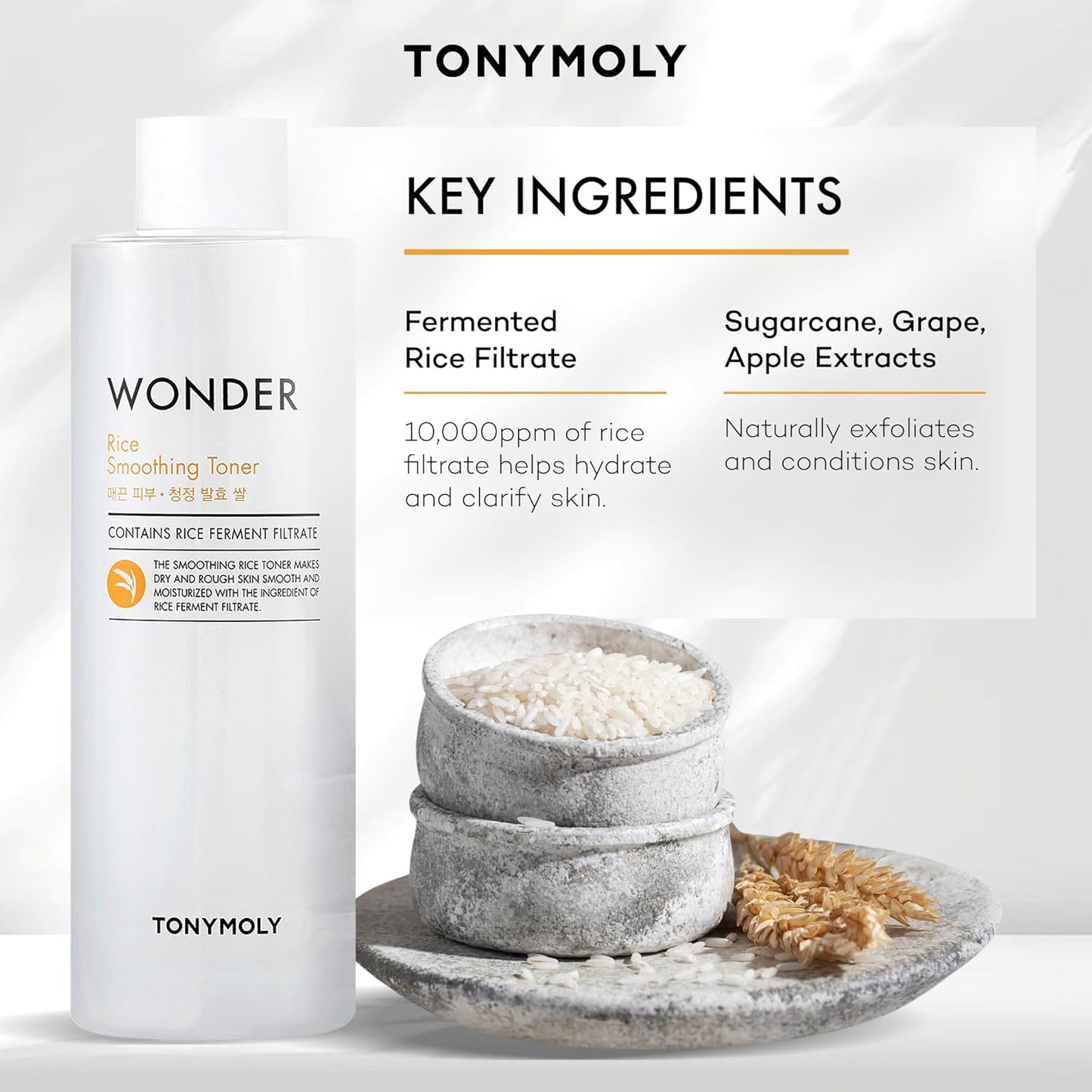 Wonder Rice Smoothing Toner 500ml
