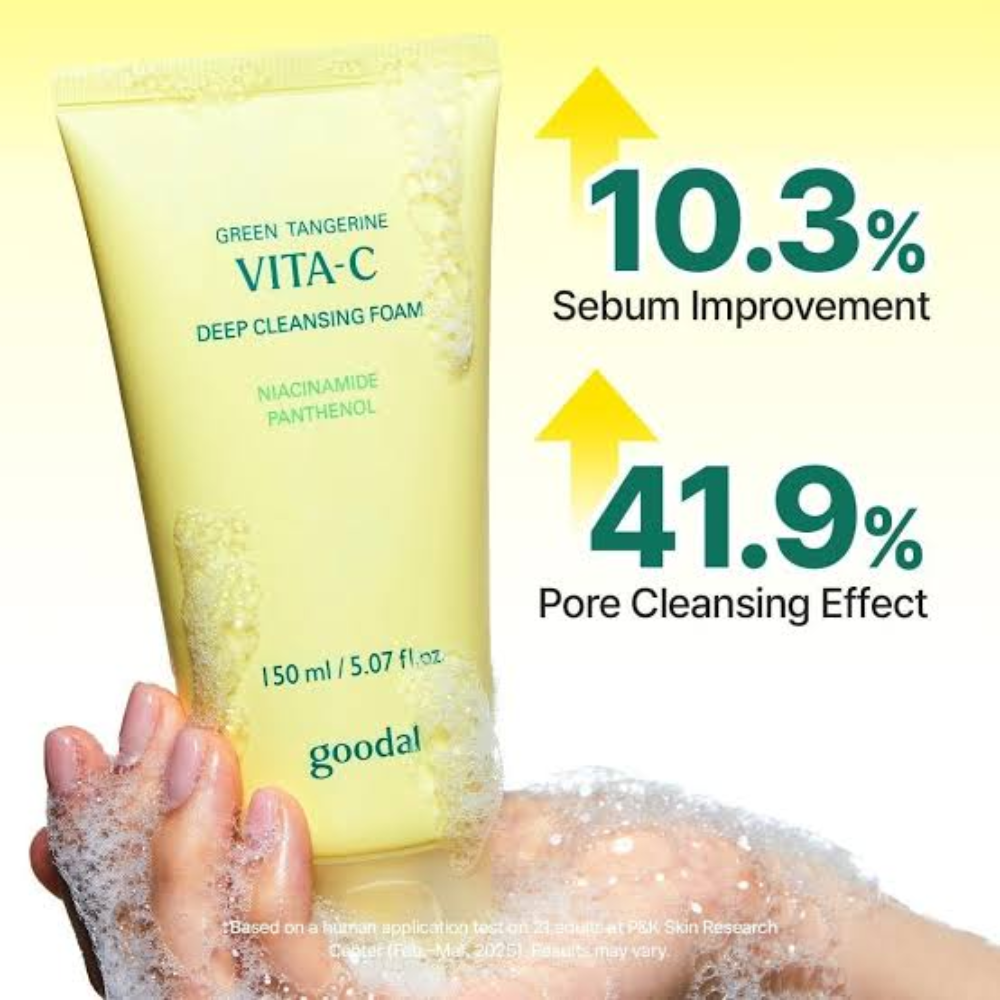 Green Tangerine Vita-C Deep Cleansing Foam - 150ml