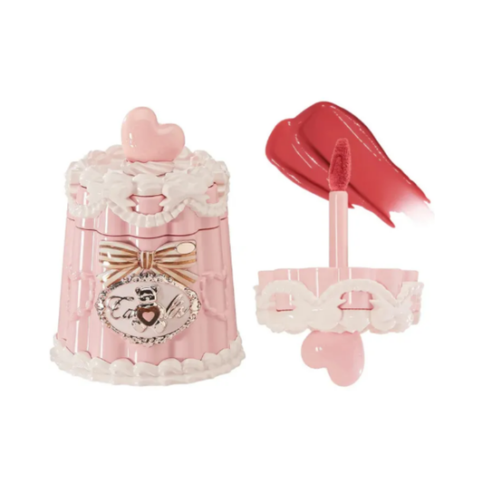 The Sweetie Bear Coating Lip Jelly #JE06 Strawpop