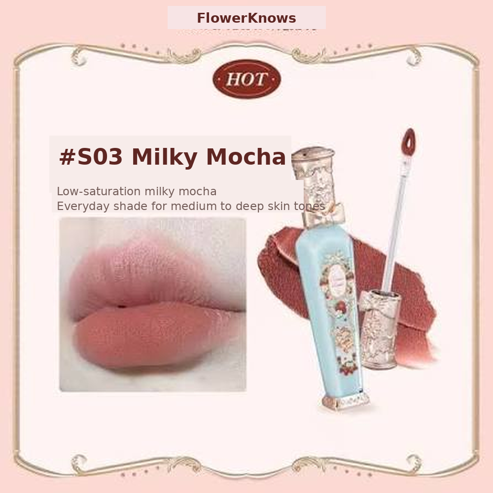 Strawberry Rococo Cloud Lip Cream S03 #Caffe Mocha
