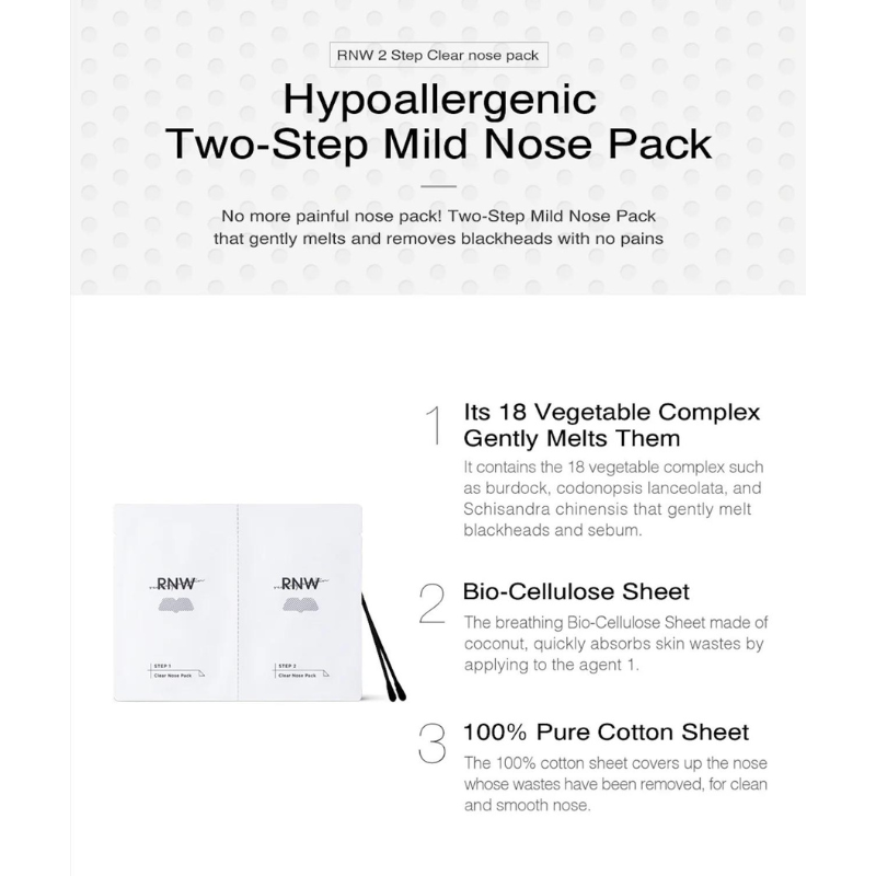 2-Step Clear Nose Pack Set