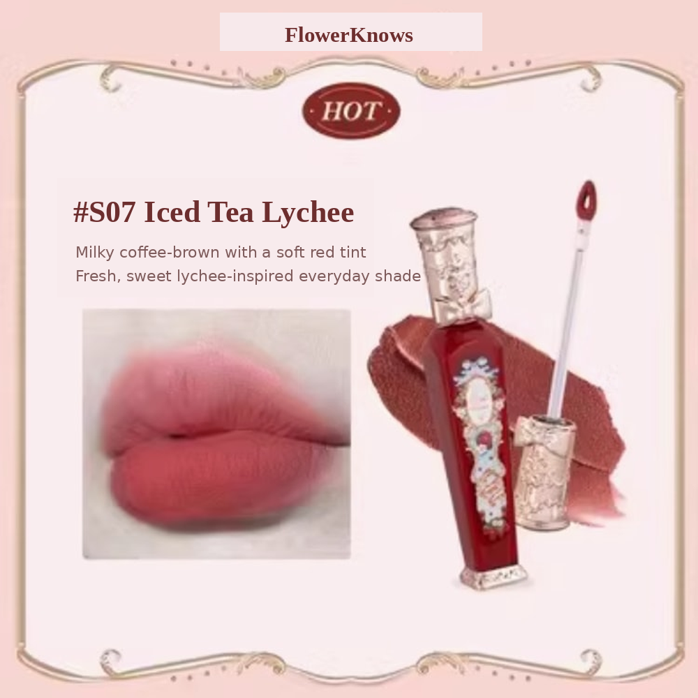 Strawberry Rococo Cloud Lip Cream S07 #Lychee Tea
