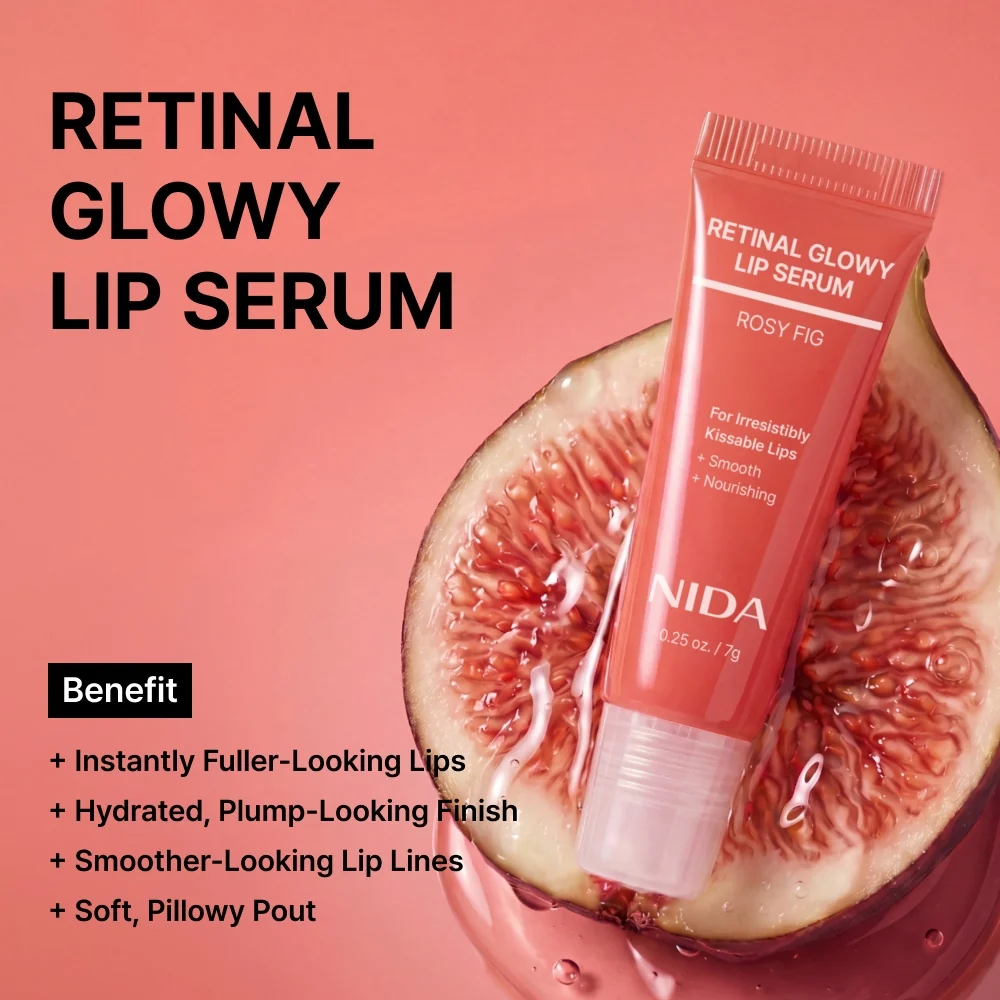 Retinal Glowy Lip Serum #Rosy Fig - 7g
