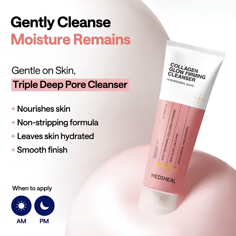 Collagen Glow Firming Cleanser Twin Pack