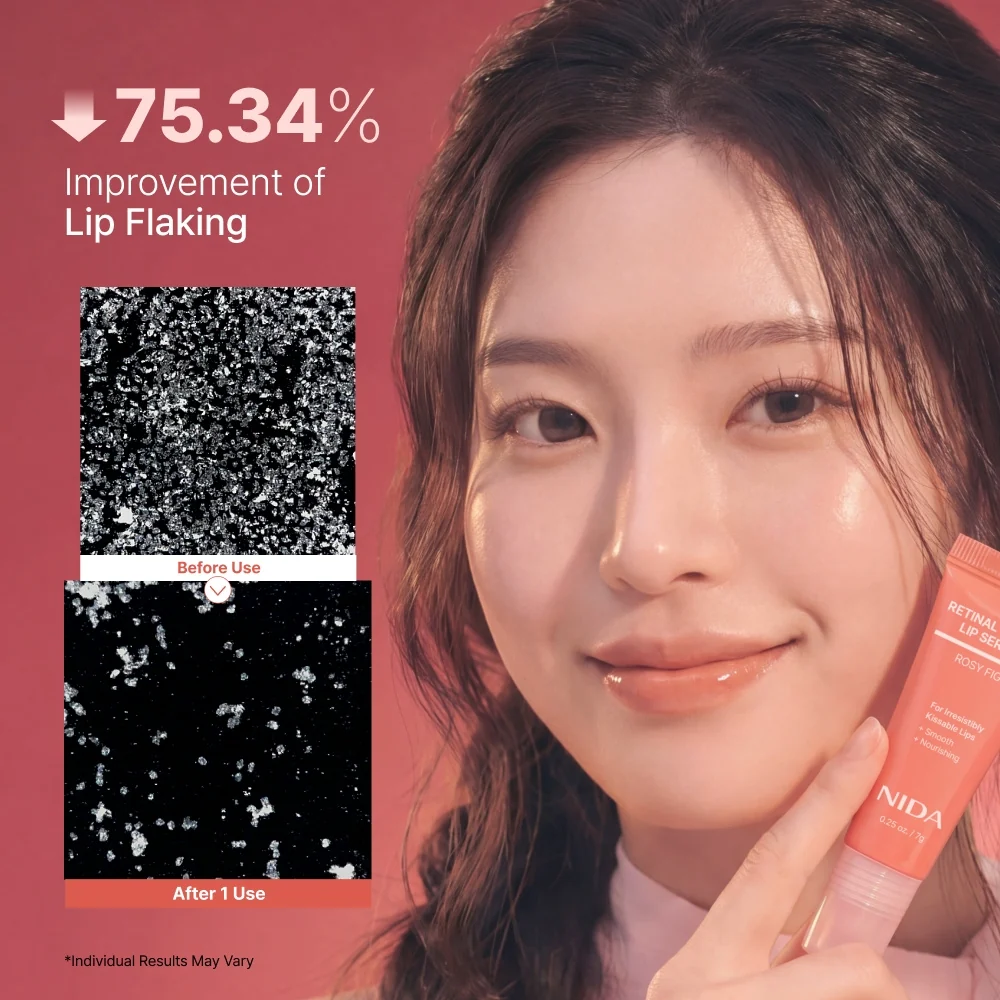 Retinal Glowy Lip Serum #Rosy Fig - 7g