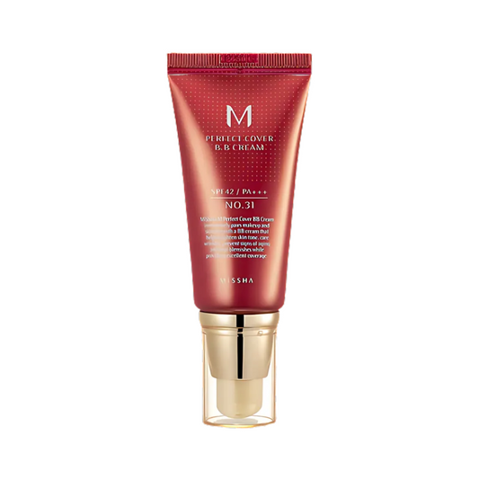 M Perfect Cover BB Cream SPF42 PA+++ #31 Golden Beige（50ml）