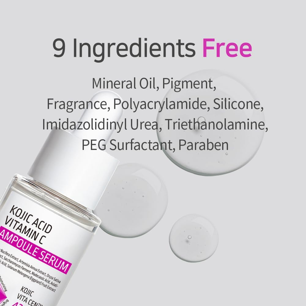 Kojic Acid Vitamin C Ampoule Serum