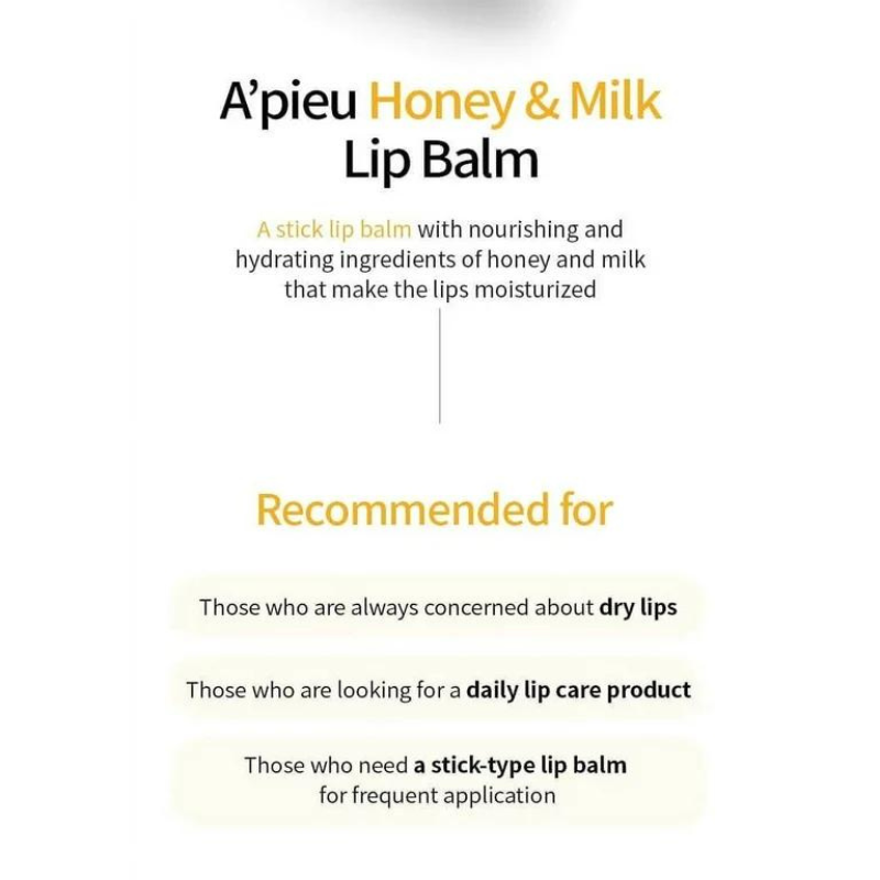 Honey & Milk Lip Balm