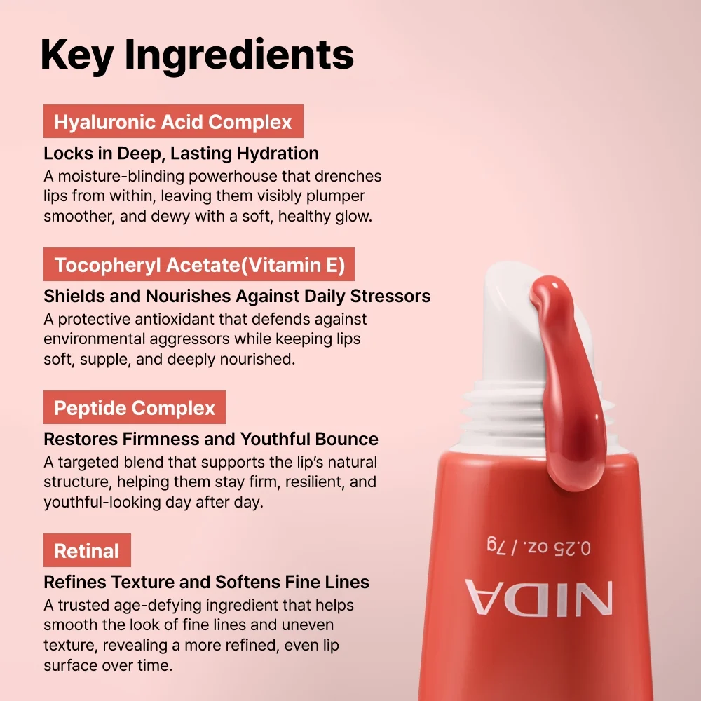 Retinal Glowy Lip Serum #Rosy Fig - 7g