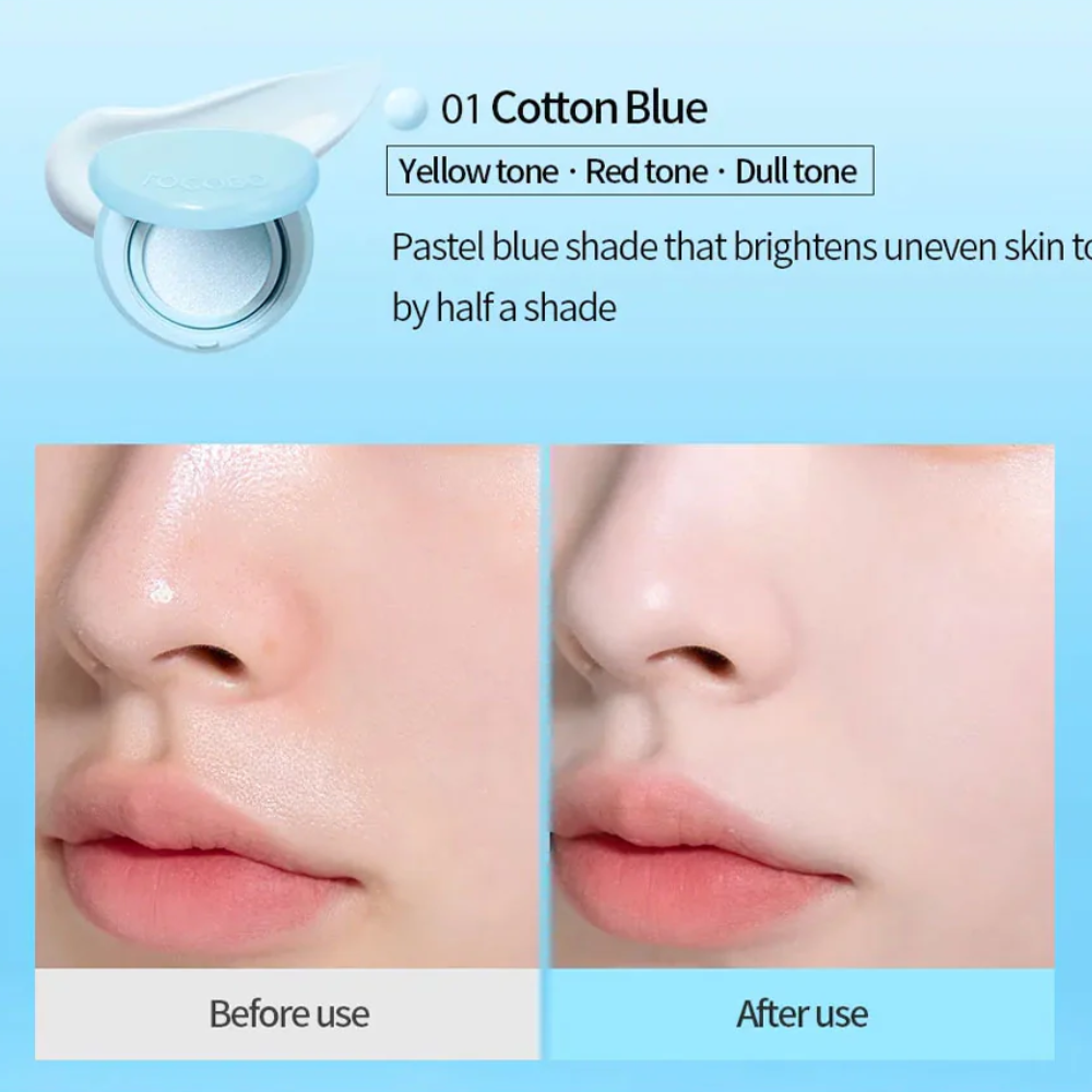 Blur Finish Sun Cushion - [#01 Cotton Blue]