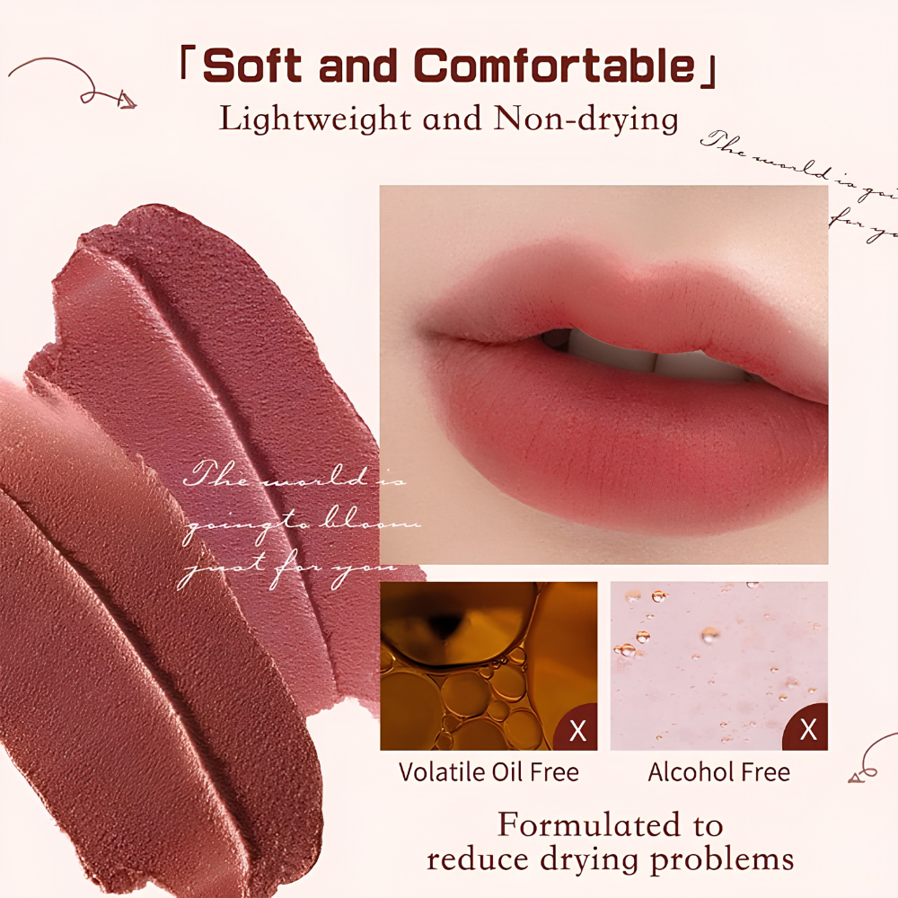 Strawberry Rococo Cloud Lip Cream S03 #Caffe Mocha