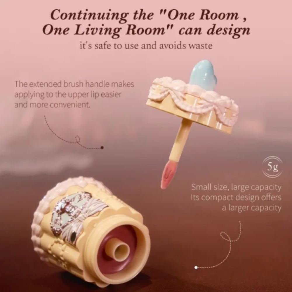 The Sweetie Bear Coating Lip Jelly #JE03 Peach Tea