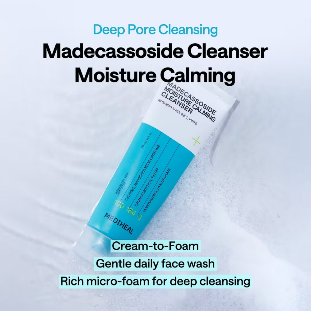 Madecassoside Moisture Calming Cleanser Twin Pack